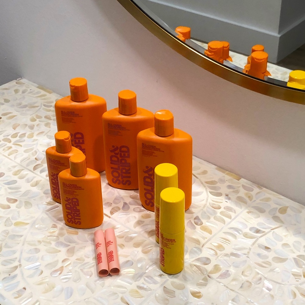 SOLID&STRIPED SUN CARE LIPS, FACE, BODY SUNSCREEN